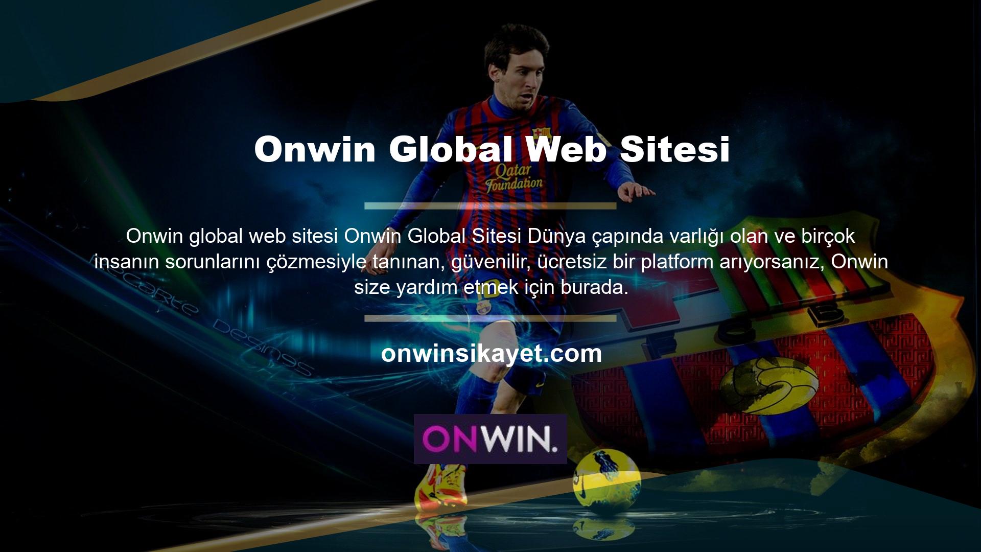 Onwin Global Web Sitesi olarak sizleri ağırlamaktan gurur duyuyoruz