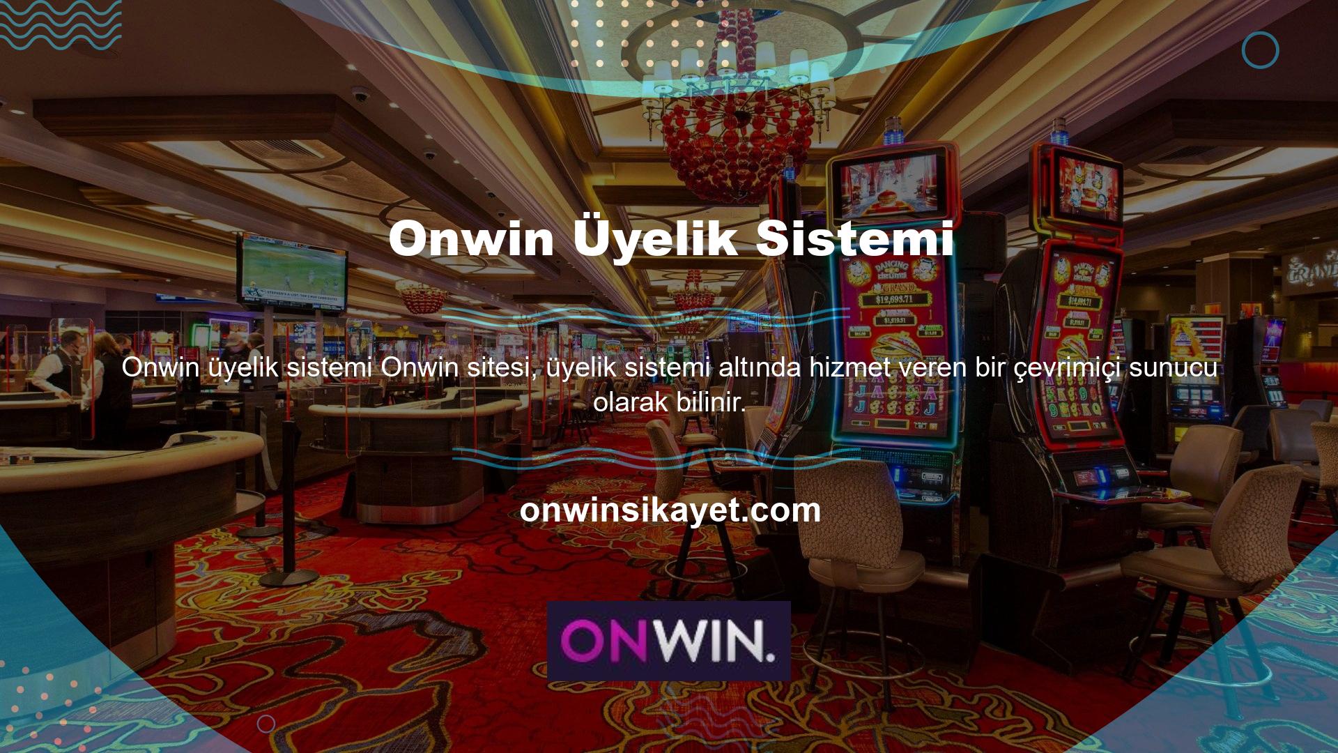 Onwin sitesinin çevrimiçi hizmetlerinden gerçekten yararlanmak istiyorsanız, kendi adınıza bir hesabınız olmalıdır